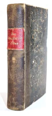 Bild Nr.2: 143-175 Horatius Flaccus,Q.: (Alte Drucke, Handschriften und Theologie)