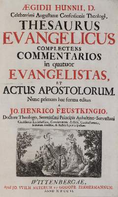 Bild Nr.4: 143-178 Hunnius,A.: (Alte Drucke, Handschriften und Theologie)