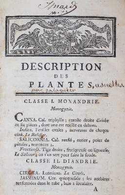 Bild Nr.1: 143-1787 Galaguier.: (Botanik)