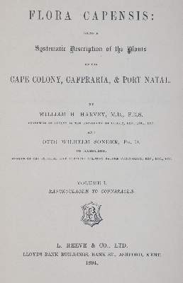 Bild Nr.1: 143-1789 Harvey,W. u.a.: (Botanik)