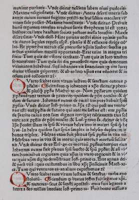 Bild Nr.3: 143-179 Inkunabelblätter.: (Inkunabeln)