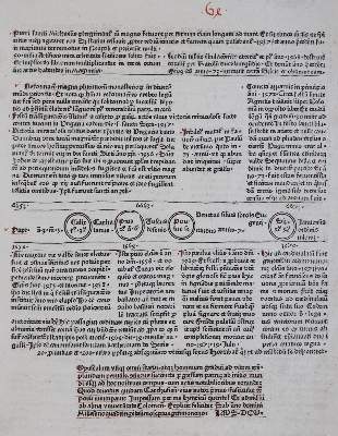 Bild Nr.4: 143-179 Inkunabelblätter.: (Inkunabeln)