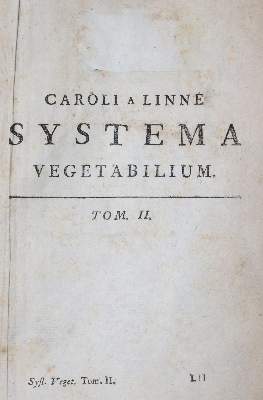 Bild Nr.1: 143-1796 Linné,C.v.: (Botanik)