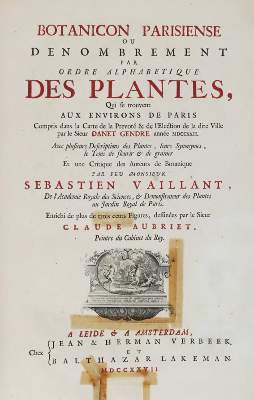Bild Nr.1: 143-1815 Vaillant,S.: (Botanik)