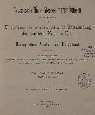 Bild Nr.1: 143-1817 Wissenschaftliche Meeresuntersuchungen.: (Botanik)