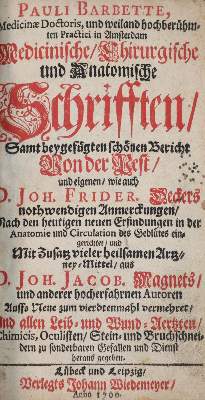 Bild Nr.1: 143-1825 Barbette,P.: (Medizin)