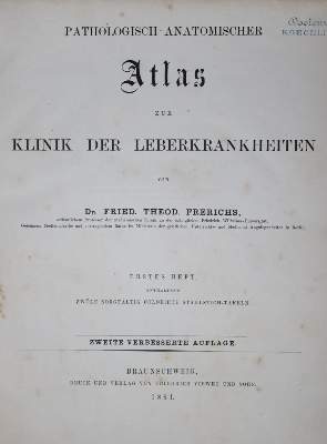 Bild Nr.1: 143-1832 Frerichs,F.T.: (Medizin)