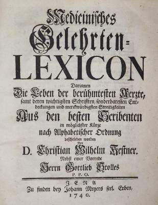 Bild Nr.1: 143-1841 Kestner,C.W.: (Medizin)