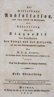 Bild Nr.1: 143-1845 Laennec,R.T.H.: (Medizin)