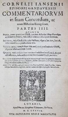 Bild Nr.1: 143-185 Jansenius,C.: (Alte Drucke, Handschriften und Theologie)