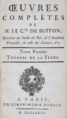 Bild Nr.1: 143-1865 Buffon,(G.L.L.).: (Zoologie)