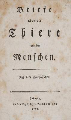 Bild Nr.1: 143-1883 (Leroy,C.G.).: (Zoologie)
