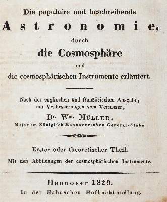Bild Nr.1: 143-1944 Müller,W.: (Verschiedene Gebiete - Varia, Astronomie)