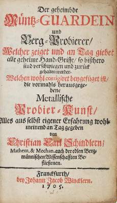 Bild Nr.1: 143-1961 Schindler,C.C.: (Verschiedene Gebiete - Varia, Chemie)