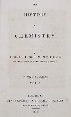 Bild Nr.1: 143-1964 Thomson,T.: (Verschiedene Gebiete - Varia, Chemie)