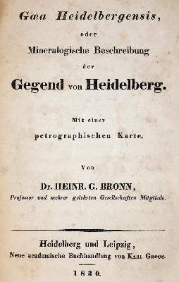 Bild Nr.1: 143-1979 Bronn,H.G.: (Verschiedene Gebiete - Varia, Geologie - Mineralogie u. Paläontologie)