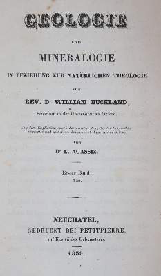 Bild Nr.1: 143-1982 Buckland,W.: (Verschiedene Gebiete - Varia, Geologie - Mineralogie u. Paläontologie)