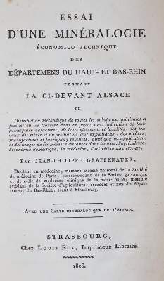 Bild Nr.1: 143-1987 Graffenauer,J.P.: (Verschiedene Gebiete - Varia, Geologie - Mineralogie u. Paläontologie)