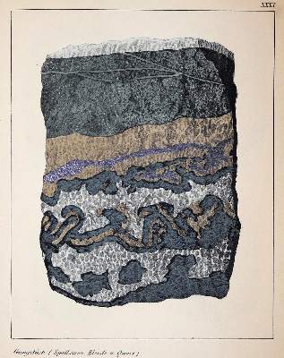 Bild Nr.2: 143-2001 Schmidt,F.A.: (Verschiedene Gebiete - Varia, Geologie - Mineralogie u. Paläontologie)