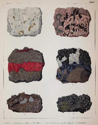 Bild Nr.5: 143-2001 Schmidt,F.A.: (Verschiedene Gebiete - Varia, Geologie - Mineralogie u. Paläontologie)