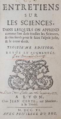 Bild Nr.1: 143-202 (Lamy,B.).: (Alte Drucke, Handschriften und Theologie)