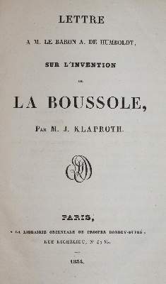 Bild Nr.1: 143-2051 Klaproth,(J.).: (Verschiedene Gebiete - Varia, Physik)