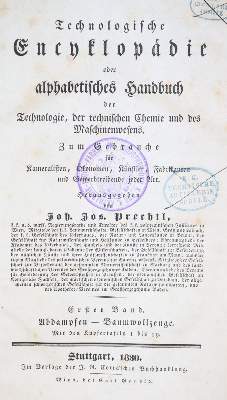 Bild Nr.1: 143-2057 Prechtl,J.J.: (Verschiedene Gebiete - Varia)