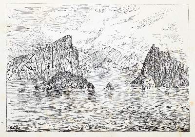 Bild Nr.3: 143-2072 Doelter,C.: (Verschiedene Länder - Geschichte, Vulkane)