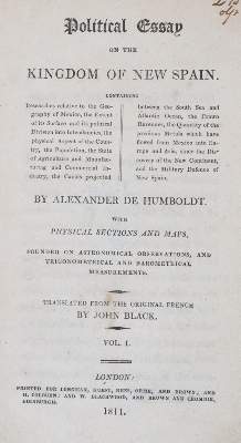 Bild Nr.1: 143-2090 Humboldt,A.v.: (Amerika)