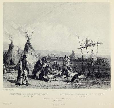 Bild Nr.3: 143-2091 Bodmer,C.: (Amerika, Indianer)