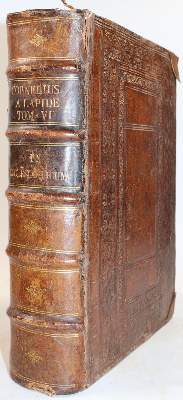 Bild Nr.2: 143-210 Lapide,C. (d.i. C.van den Steen).: (Alte Drucke, Handschriften und Theologie)