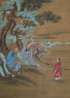Bild Nr.2: 143-2125 Album: (Asien, China, Seidenmalerei)