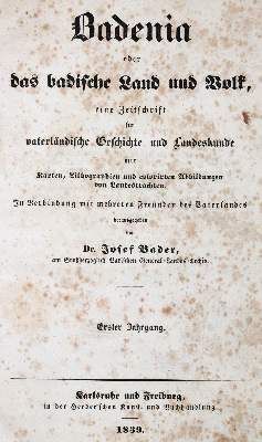 Bild Nr.1: 143-2155 Bader,J.: (Deutschland, Baden-Württemberg)