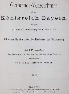 Bild Nr.1: 143-2162 Bayern.: (Deutschland)