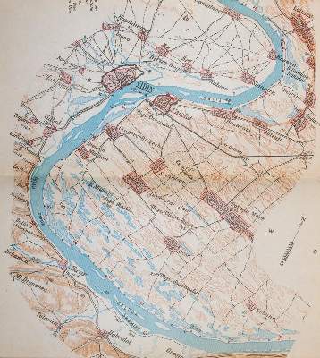 Bild Nr.2: 143-2175 Karte der Donau von Ulm: (Deutschland, Donau)