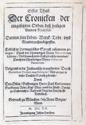 Bild Nr.2: 143-218 Lisboa,M.de.: (Alte Drucke, Handschriften und Theologie)