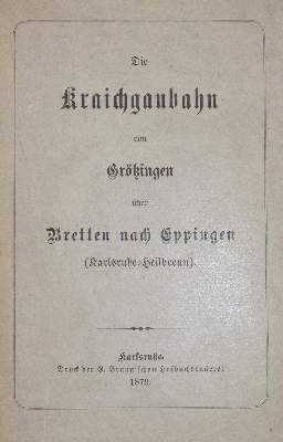 Bild Nr.1: 143-2212 Kraichgaubahn, Die,: (Deutschland, Kraichgau)