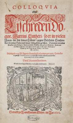 Bild Nr.1: 143-227 Luther,M.: (Alte Drucke, Handschriften und Theologie)