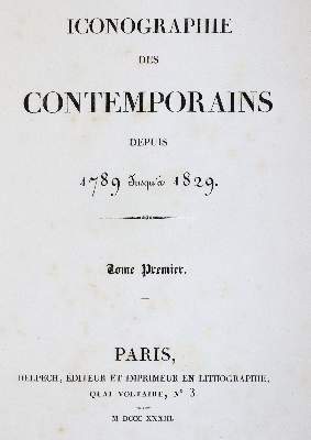 Bild Nr.1: 143-2297 Iconographie des contemporains: (Frankreich, Portrait)