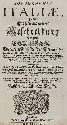 Bild Nr.4: 143-2317 Merian,M.: (Italien)