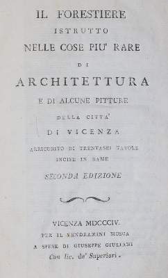 Bild Nr.1: 143-2331 (Bertotti Scamozzi,O.).: (Italien, Vicenza)
