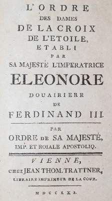 Bild Nr.1: 143-2342 L'Ordre des Dames: (Österreich)