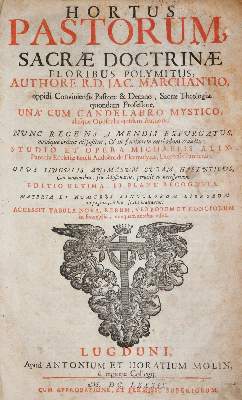 Bild Nr.1: 143-235 Marchantius,J.: (Alte Drucke, Handschriften und Theologie)