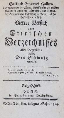 Bild Nr.1: 143-2363 Haller,G.E.: (Schweiz)
