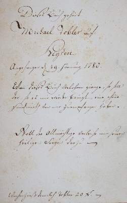 Bild Nr.1: 143-2364 Rechnungsbuch: (Schweiz, Handschriften)