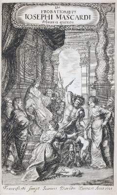 Bild Nr.1: 143-238 Mascardi,J.: (Alte Drucke, Handschriften und Theologie)