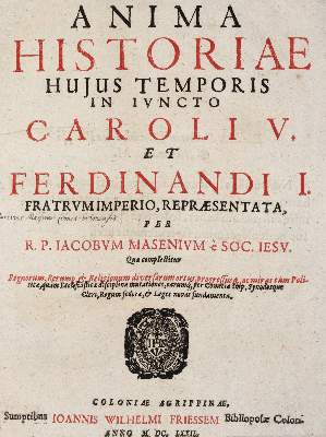 Bild Nr.1: 143-239 Masen,J.: (Alte Drucke, Handschriften und Theologie)