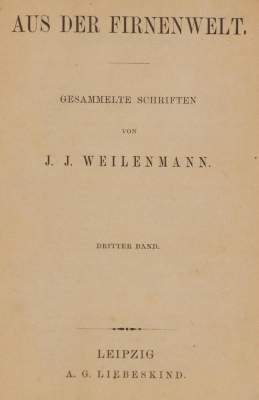 Bild Nr.1: 143-2396 Weilenmann,J.J.: (Verschiedene Länder - Geschichte, Alpen und Alpinismus)