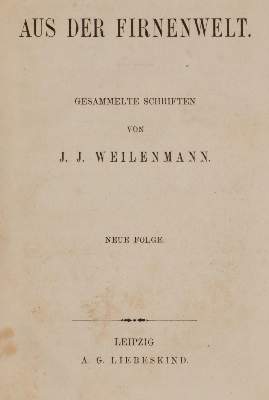 Bild Nr.3: 143-2396 Weilenmann,J.J.: (Verschiedene Länder - Geschichte, Alpen und Alpinismus)