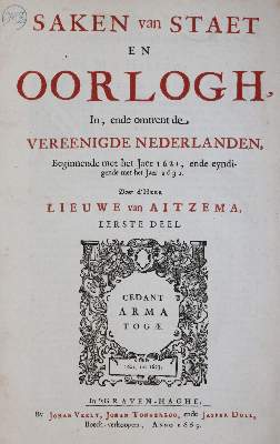 Bild Nr.2: 143-2414 Aitzema,L.v.: (Verschiedene Länder - Geschichte, Benelux)